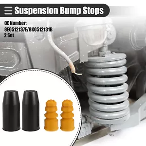 2 Set Rear Suspension Bump Stop Shock Absorber Strut Boot Kit for Audi A4 - Bild 1 von 7