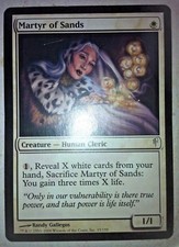 Martyr of Sands x4 (Playset) - Coldsnap - Magic: The Gathering - MTG