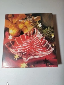 Christmas tree candy dish- Cristal d'Argues Genuine Lead Crystal France 1999 - Picture 1 of 6