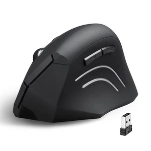 Perixx PERIMICE-608 Ergonomic Mouse Wireless Vertical 2.4GHz Ergonomic 5 Program - Photo 1/7