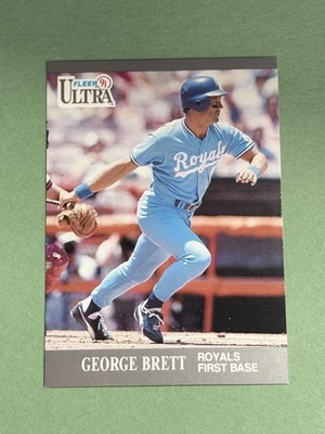 George Brett 1991 Ultra Kansas City Royals #144   *4243* - Image 1 of 2
