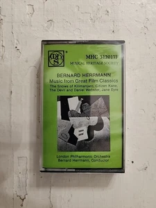 Bernard Herrmann Music From Great Film Classics Cassette Sealed  - Bild 1 von 3