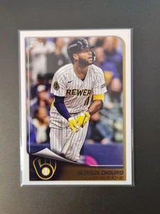 Serie insignia Topps Jackson Chourio #82 2025 - Imagen 1 de 2