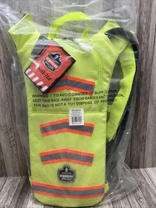 Ergodyne Chill-Its 5155HV 2L Zaino Idratazione Basso Profilo Alta Visibilità Lime - Foto 1 di 5