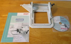 Pfaff Petite Creative Hoop 80 mm x 50 mm & CD for 2140. 2144, 2170 - Picture 1 of 3