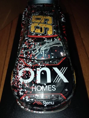 Daniel Suarez 2022 Onx Renu Sonoma First Win 1/24 NASCAR Diecast Autograph - Image 1 of 4