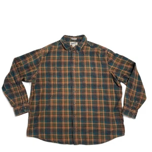Duluth Trading Flanellhemd ungesteckt Herren 2XLT 2XL groß entspannte Passform 100 % Baumwolle - Bild 1 von 15