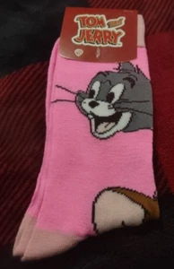 TOM AND JERRY - Men's crew socks - size 6-12 - NWT - FREE SHIPPING - Picture 1 of 1