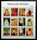 COLOMBIA Sc 1174 NH MINISHEET OF 2001 - ART - (CT5)