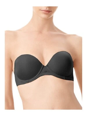 Calvin Klein Women Naked Glamour Strapless Push-up Bra Black Size 32DD Set of 2 - Image 1 of 4