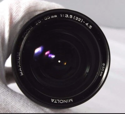 Used Minolta 28-85mm f3.5-5.6 Lens For Parts or Repair (SN 31201480) - Image 1 of 4