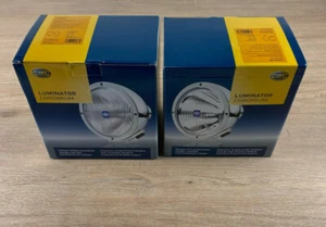 2x original HELLA Fernscheinwerfer Rallye chrom Scheinwerfer NEU - 232mm - Bild 1 von 7