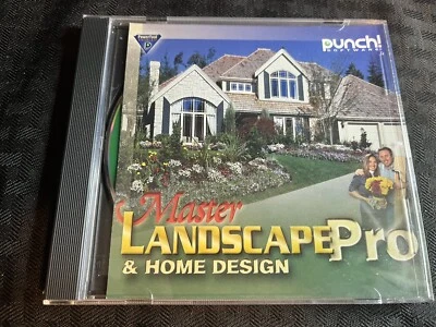 Punch Software Master Landscape & Home Design PRO Windows (95,98,2000,NT,ME,XP) - Image 1 of 3