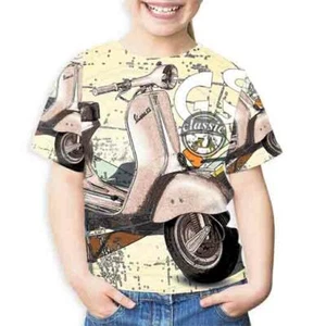 Classic Scooter Design Tshirt Kids [Unisex] - Picture 1 of 3