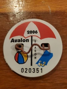 2006 Seasonal Beach Tag Avalon New Jersey Shore  - Picture 1 of 2