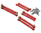 Samix Fcx24 Aluminum Link Kit (Red) (8) [Samfcx24-6026-Rd]