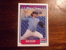 2022 Midwest League Prospects GAVIN WILLIAMS card CLEVELAND GUARDIANS