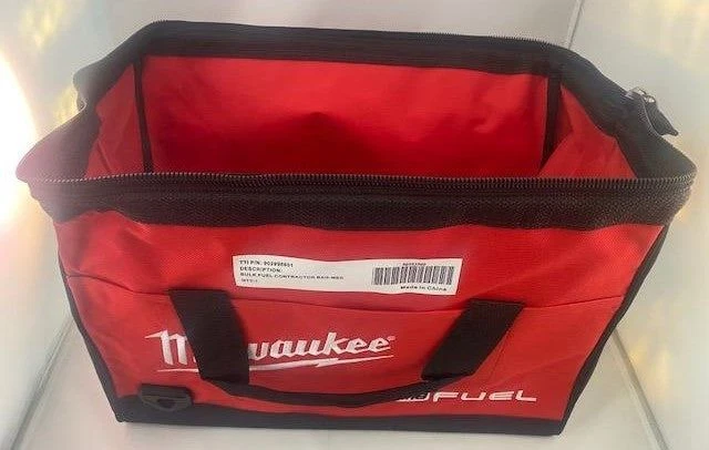 Milwaukee Soft Side Contractor Bag, 16" x 9.5" x 11" 20 Bags 50-55-3560