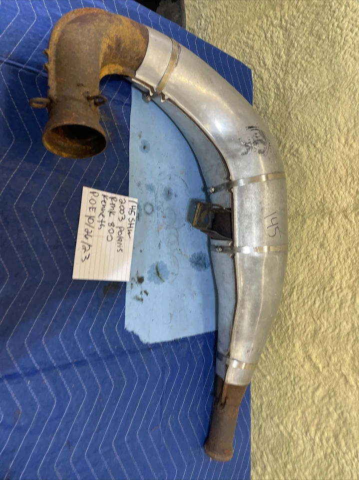 2003 Polaris Rmk 800 Exhaust Pipe Expansion Chamber 145 - Image 1 of 4