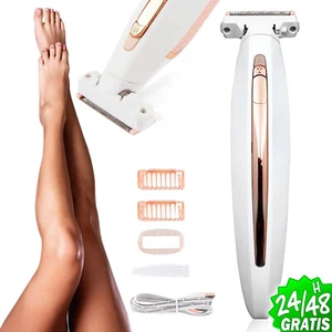 Depiladora Afeitadora Rasuradora Recargable USB Acero ABS - 200 mAh Accesorios - Imagen 1 de 13