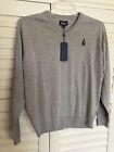 New Men’s Oxford Pullover Golf Sweater Size Large