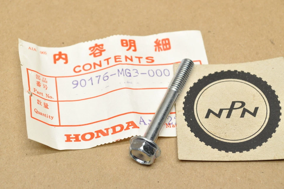 Nuevo de Lote Antiguo Honda NX650 XL350 R XL600 R XR500 R Tornillo basculante 90176-MG3-000 Foto 1 de 1