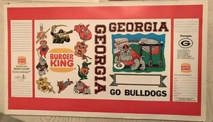 Vintage - selten 1973 Georgia Bulldogs Fußball Buch Cover (ideal zum Rahmen) - Bild 1 von 2