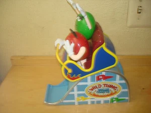 M & M M&M'S COLLECTOR'S WILD THING ROLLER COASTER DISPENSER WITH BOX SUPER FUN!! - Picture 1 of 11