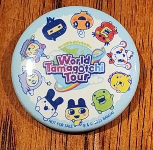 World Tamagotchi Tour Pin Button SDCC 2023 Exclusive - Picture 1 of 1