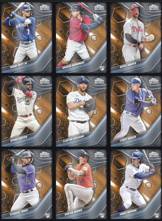 [DIGITAL] Topps Bunt - Chrome Black 23 S1 - Orange Base - Pick - Image 1 of 1