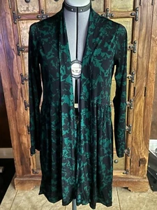 Handcrafted Drapey long knit Cardigan size XL - Picture 1 of 3