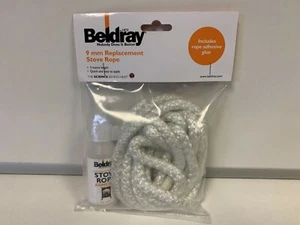 Beldray 3 m x 9 mm Ersatz Ofenseil und Seil Klebepaket. - Bild 1 von 1