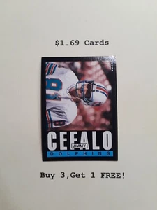 1985 Topps Jimmy Cefalo #307 football card Miami Dolphins - Picture 1 of 2