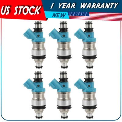 6 件燃油喷射器适用于丰田 Avalon 3.0L 1995 - 1999 23250 - 20010 — 第 1/4 张图片