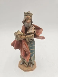 1992 Fontanini Nativity Depose Italy 5” Melchior King With Chest NO BOX - Picture 1 of 10
