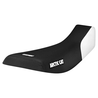 1996-05 Arctic Cat Bear Cat 250 300 400 454 500 Seat Cover WHITE/BLK utl #219 Foto 1 de 4