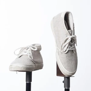 NORSE PROJECTS x VANS Zapatillas Medio Top Gris Tela Para Hombre US10.5 - Imagen 1 de 5