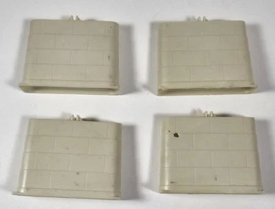 Lote de 4 elevadores de soporte de pista de coche ranura Marchon MR-1 de colección Foto 1 de 3