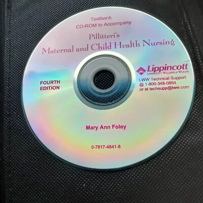 Maternal Child Health Nursing Testbank CD Pillitteri 4th ed Foley Student Nurse - Image 1 of 4