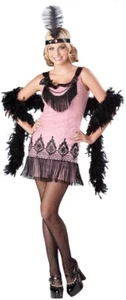 Flirty Flapper Costume Dress Teen Women Medium - Picture 1 of 1