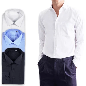 Camicia Uomo Cotone Collo Italiano Con Taschino Regular Fit Comoda Casual VEQUE - Imagen 1 de 35