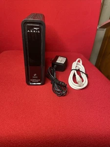 ARRIS Surfboard SBG6580-2 300 Mbps 4 Port Cable Modem and Wi-Fi Router Tested! - Picture 1 of 7