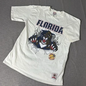 Camiseta de hockey vintage de los 90’s Florida Panthers para hombre de doble cara nuez moscada talla XL - Imagen 1 de 9