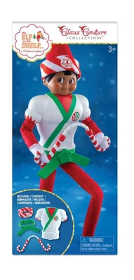 THE ELF ON THE SHELF Elf on the Shelf Claus Couture KARATE KICKS Set Outfit Clothes Christmas Holiday
