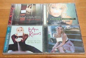 Lot 4 LeAnn Rimes CD's: Twisted Angel, I Need You, This Woman, Sittin on Top VG! - Picture 1 of 1