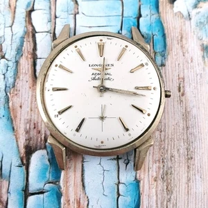 Vintage Longines Admiral 17 Jewels Automatic Cal. 350 10k GF zum Ausschlachten / Restaurieren - Bild 1 von 11