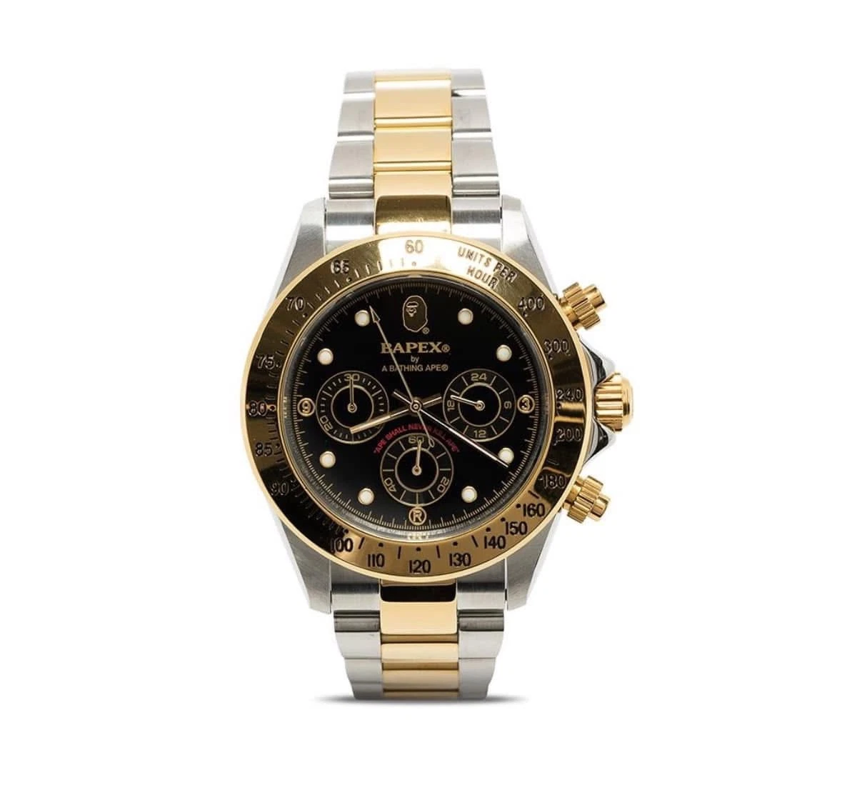 A BATHING APE BAPEX デイトナ ゴールド BAPE ABathing Ape Type 7
