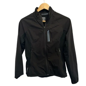 Icebreaker Merino Wool Full Zip Up Black Women's Size Small Pockets Outdoor - Picture 1 of 12