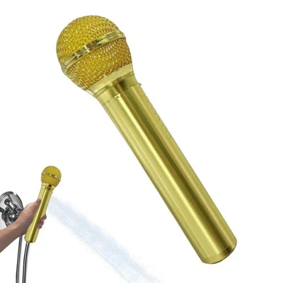 Shower Head Vintage Microphone Shower Head Funny Retro Showerhead  Foto 1 de 4