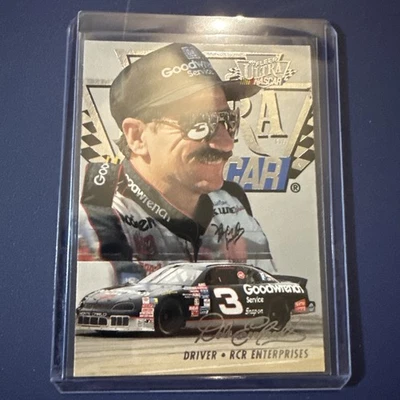 1996 Fleer Ultra NASCAR - Dale Earnhardt #6 - Image 1 of 2